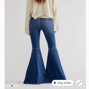 Free People Just Float On Flare Jeans